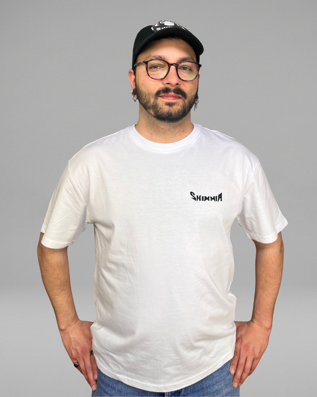 chimpanzee backprint premium tee