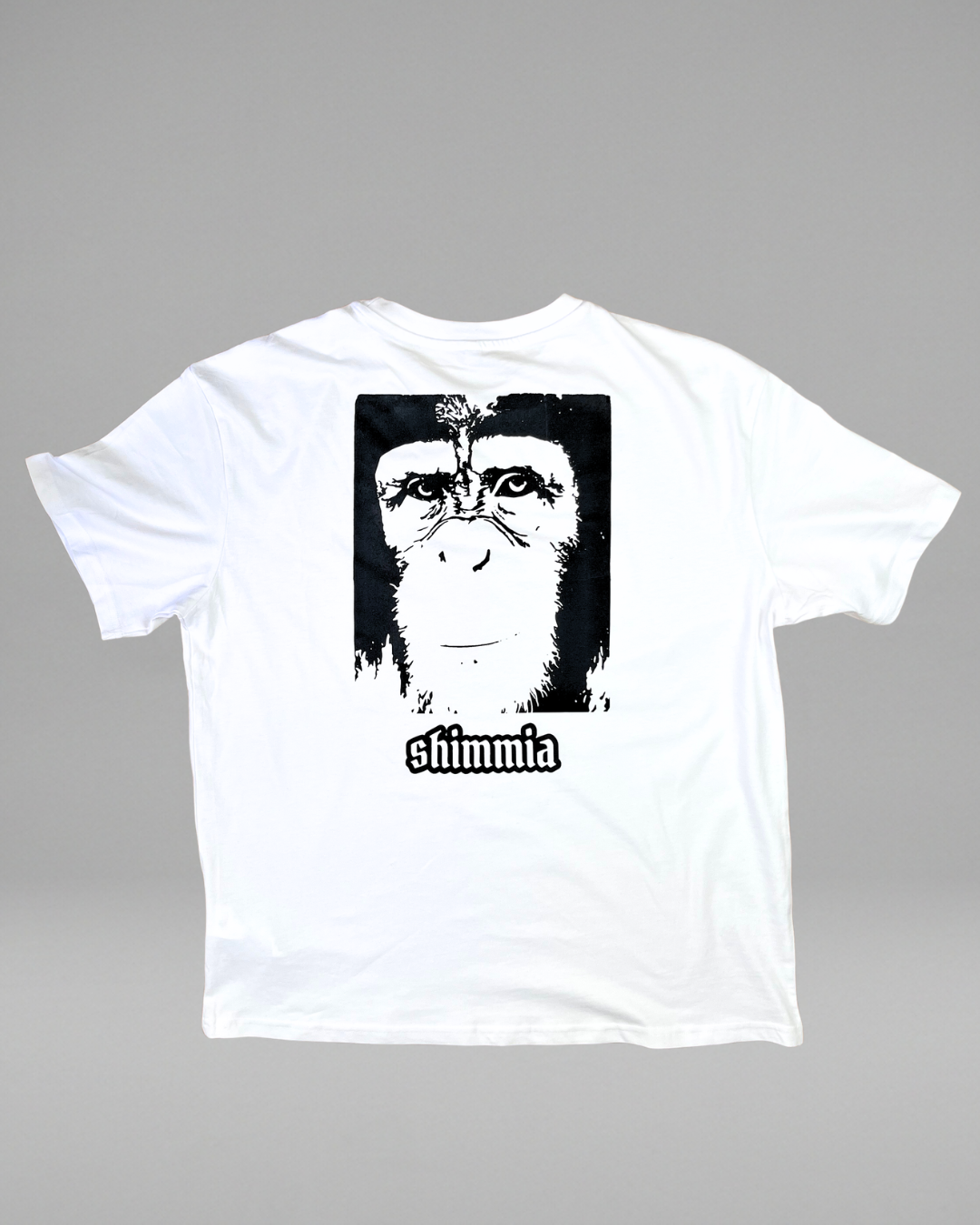 chimpanzee backprint premium tee