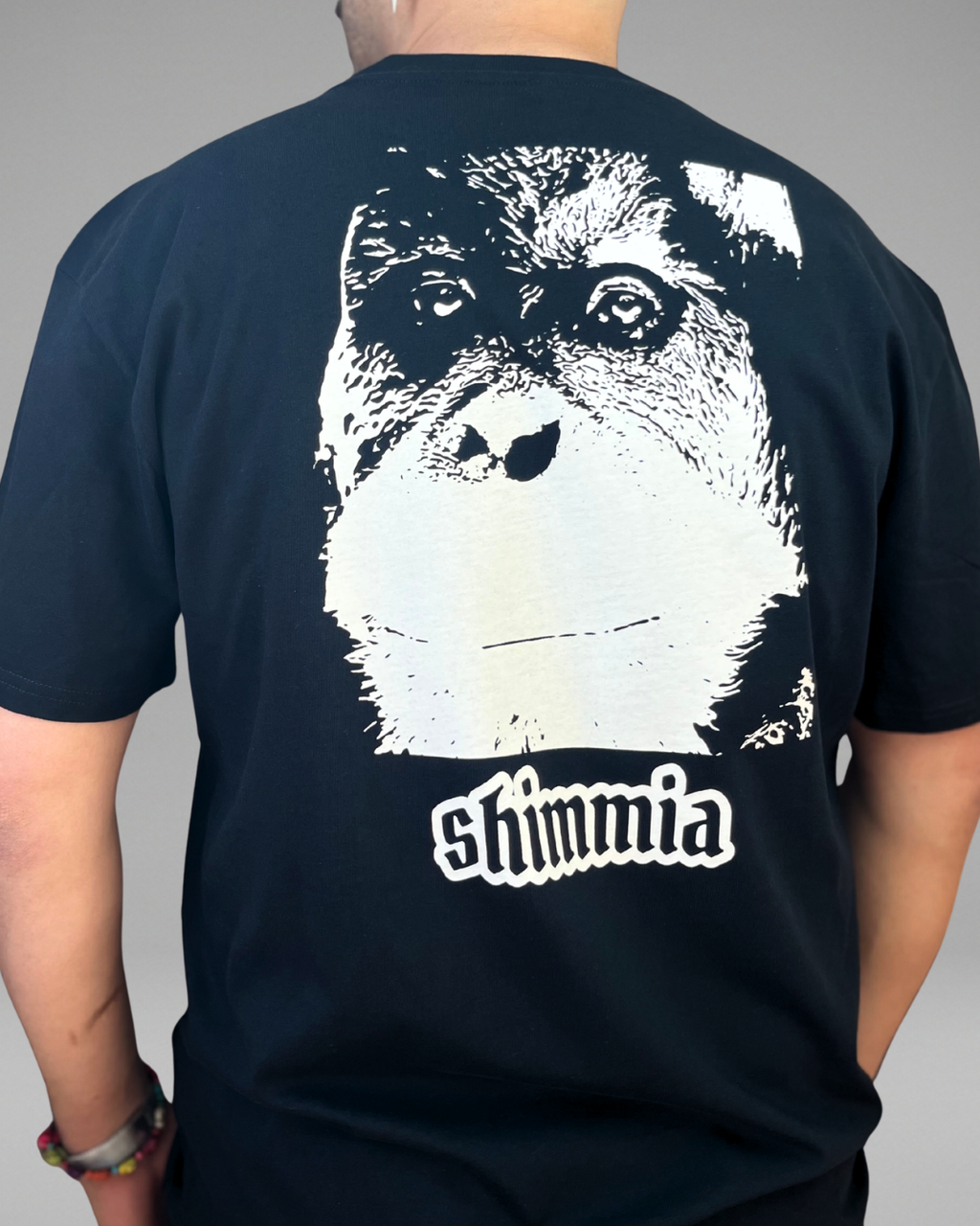orang utan backprint premium tee